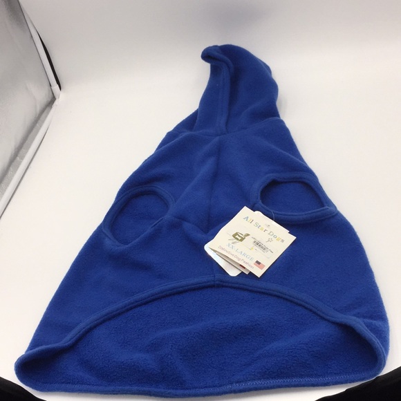 NHL Toronto Maple Leafs Dog Pet Fleece Blue Hoodie Sweater Size XX-Large - Picture 12 of 12